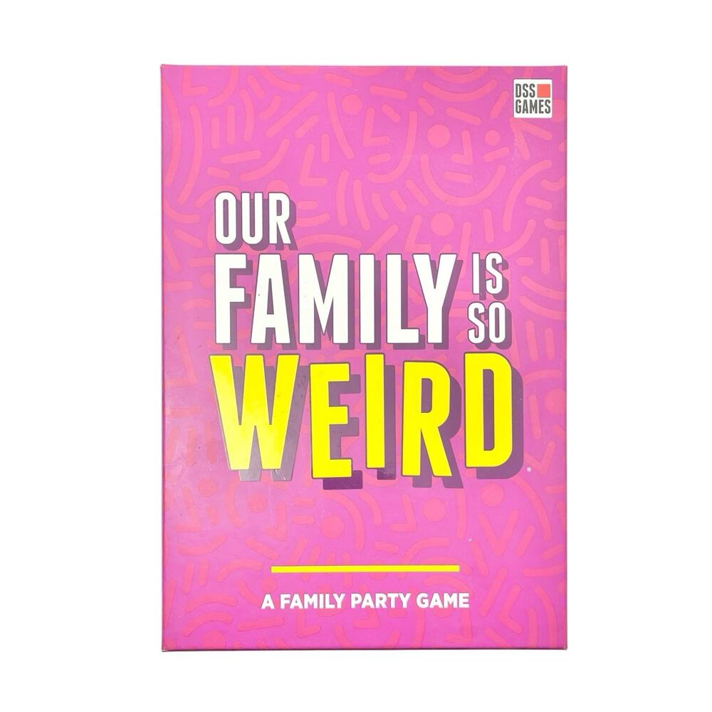 DSS Games “Our Family Is So Weird” A Family Party Game Cards Questions, Open Box